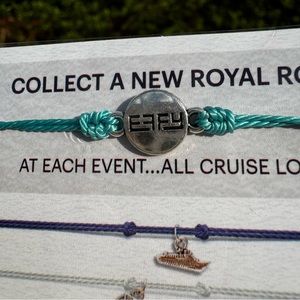EFFY TURQUOISE CHARM ROPE BRACELET